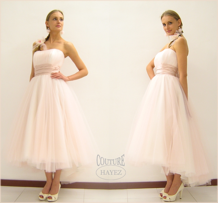 Sposa Pret A Porter Abiti Corti Tulle Couture Hayez Milano