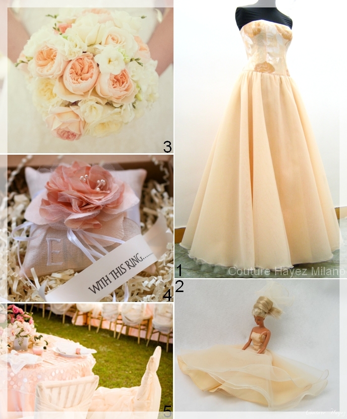Colori e ispirazioni: Rosa Pesca - Couture Hayez Milano