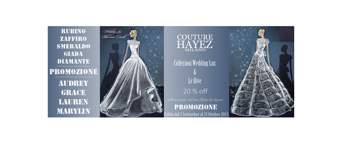 abiti alta moda sposa milano couture hayez