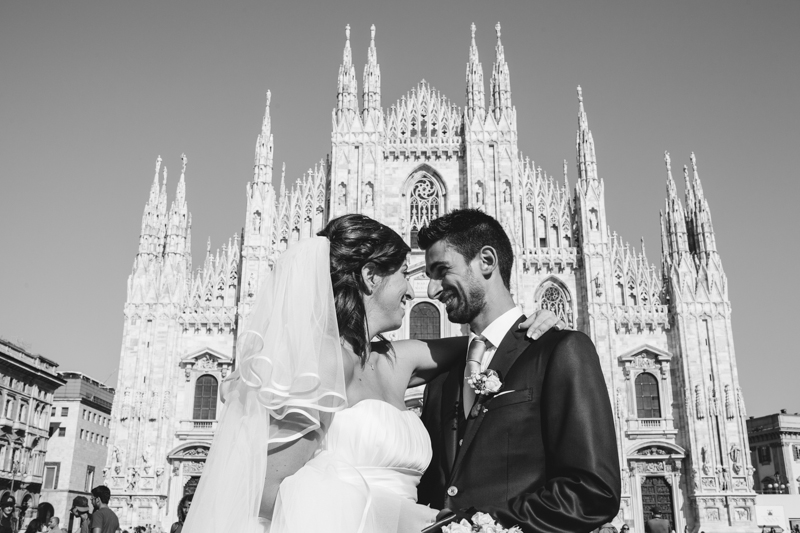 14 Foto Lorenzo Berni sposi al Duomo Couture Hayez