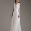 abito sposa scollatura v, abito sposa pizzo schiena nuda, abito sposa pois