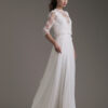 abito sposa con maniche, abito sposa maniche pizzo, abiti sposa pizzo