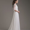 abiti sposa leggeri, abito in pizzo leggero, abito sposa ricercato