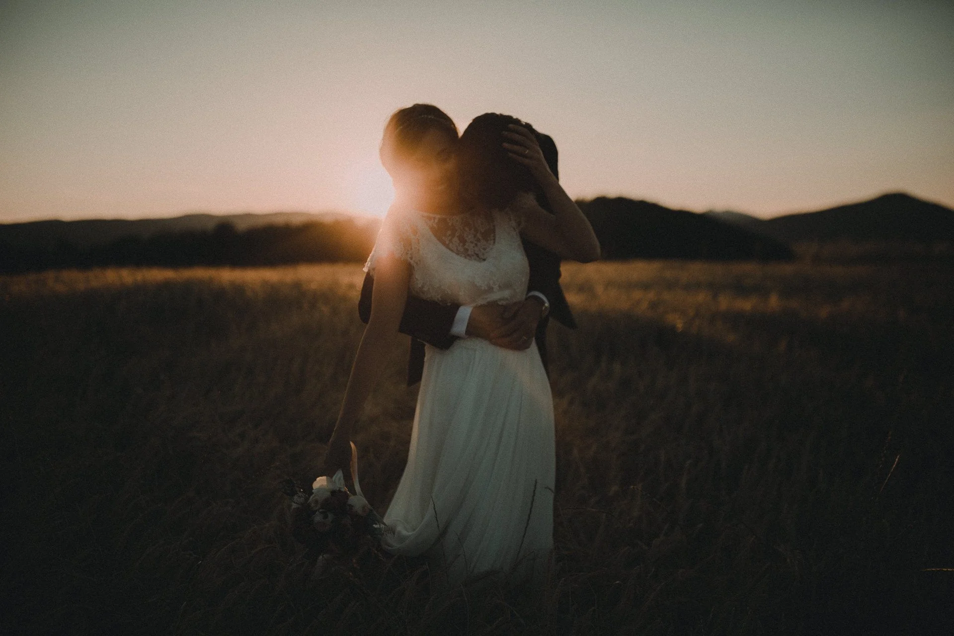 matrimonio, umbria, tramonto, le spose couture hayez