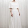 Coprispalle sposa in lana per nozze autunno, cappa sposa in maglia elegante, cosa indossare sopra l'abito da sposa per le spalle in autunno