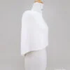 coprispalle lungo da sposa in lana per matrimonio invernale