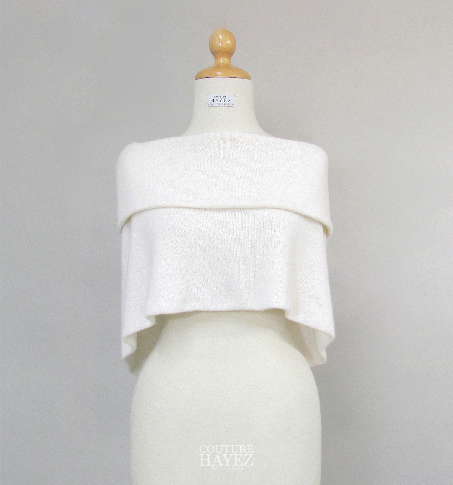 Coprispalle Sposa in Maglia per il tuo matrimonio invernale - Couture Hayez  Milano