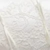 cuscino per fedi matrimonio, cuscino porta fedi bianco pizzo
