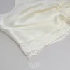 pigiama sposa in seta e pizzo, blusa in seta avorio e pizzo, pigiama artigianale