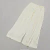 pantalone in seta, pantalone seta bianco, pantaloni pigiama seta