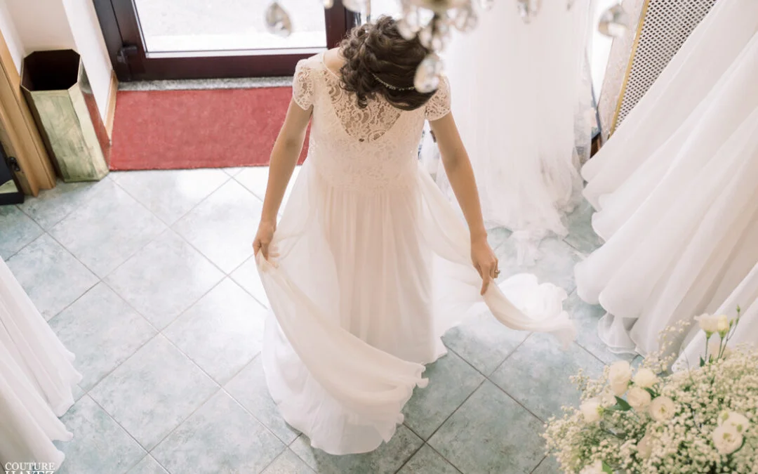 Un servizio fotografico indimenticabile in Atelier per Claire sposa 2020