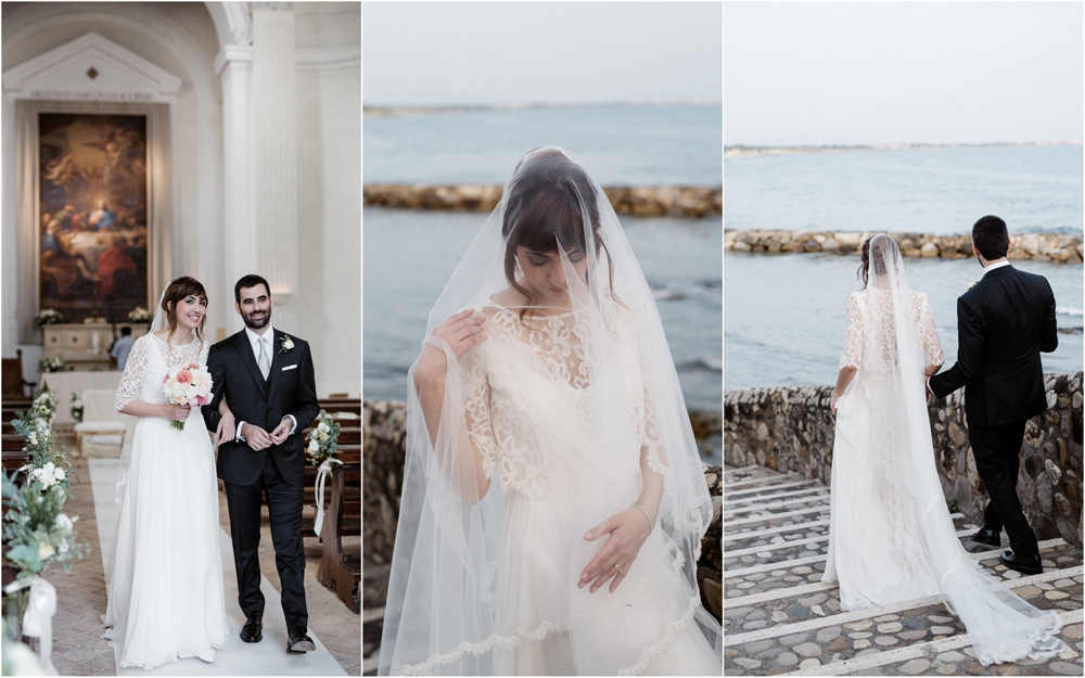 Antonella e Luca: nozze in riva al mare a La Posta Vecchia
