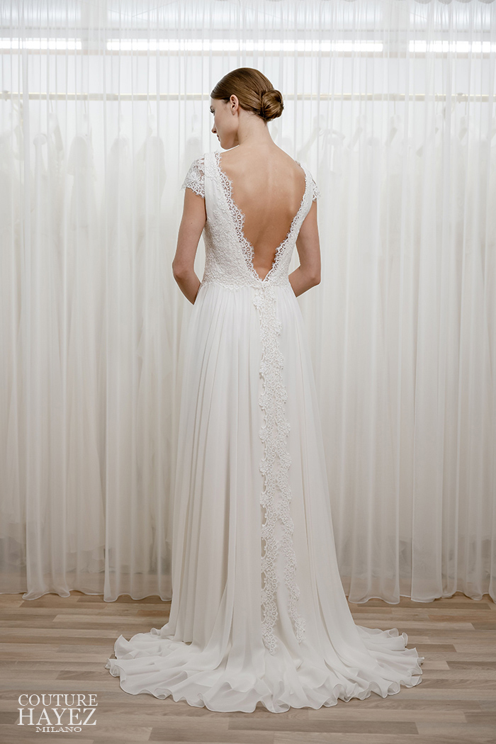 L'Abito da Sposa che cercavi, scivolato con schiena scoperta e pizzo
