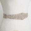 cintura gioiello sposa ricamata con cristalli e strass