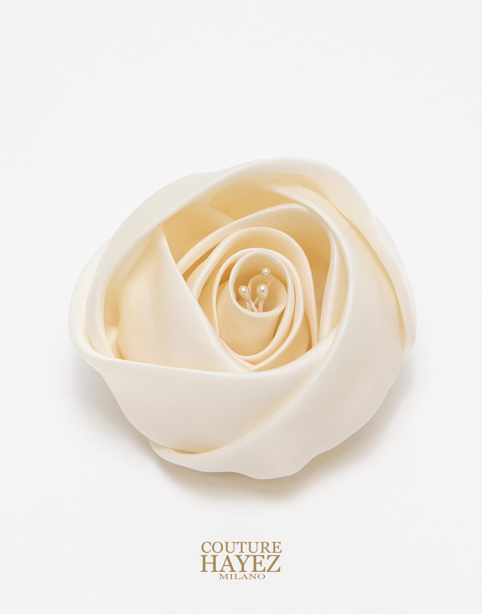 rosa di dior avorio, rosa in tessuto organza per abito da sposa