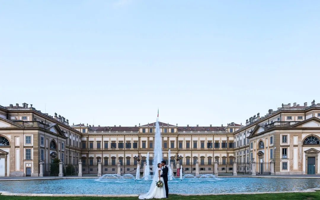 L’abito da sposa sartoriale di Anita, come un viaggio indimenticabile