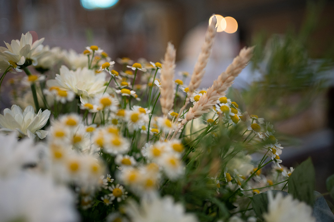 wedding decor bucolico chiesa settembre 