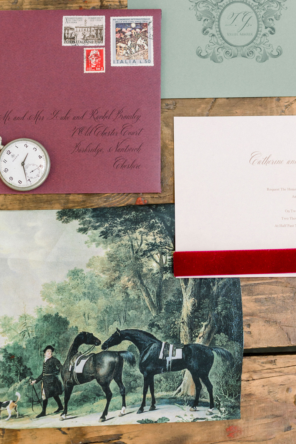 palette partecipazioni matrimonio viva magenta