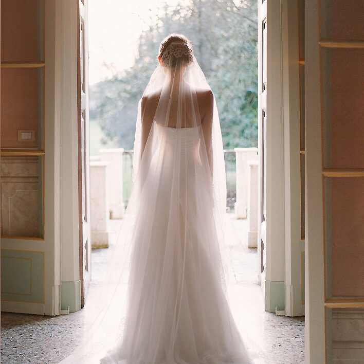 velo lungo sposa per abiti eleganti