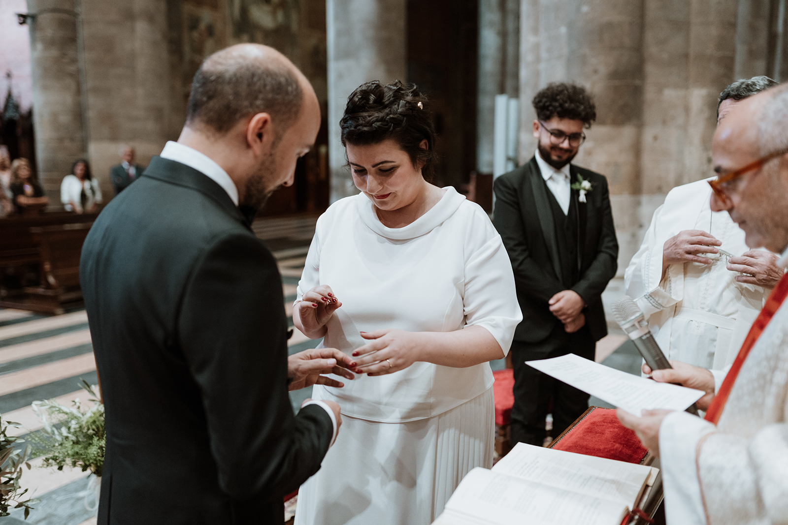 Lo scambio degli annelli al Duomo di Piacenza